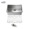 Kibi K1-S28, Undermount Mount, Satin Finish K1-S28